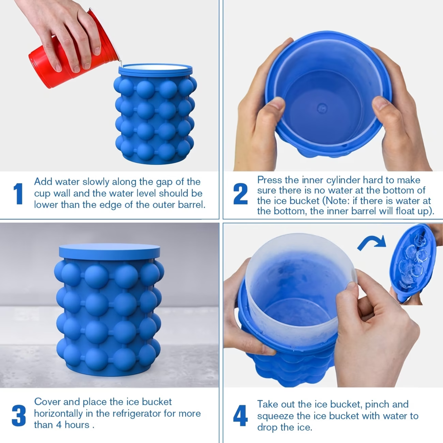 Cubo para hacer hielo